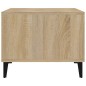 vidaXL Couchtisch Sonoma-Eiche 60x50x40 cm Holzwerkstoff