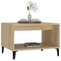 vidaXL Couchtisch Sonoma-Eiche 60x50x40 cm Holzwerkstoff