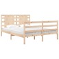 vidaXL Massivholzbett Kiefer 120x190 cm vidaXL Massivholzbett Kiefer 120x190 cm