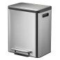 EKO Tretmülleimer EcoCasa 30 L Mattsilber EKO Tretmülleimer EcoCasa 30 L Mattsilber