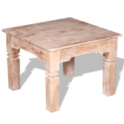 vidaXL Couchtisch Akazienholz 60 x 60 x 45 cm