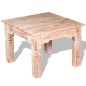 vidaXL Couchtisch Akazienholz 60 x 60 x 45 cm
