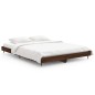 vidaXL Bettgestell Braun Eichen-Optik 140x190 cm Holzwerkstoff vidaXL Bettgestell Braun Eichen-Optik 140x190 cm Holzwerkstoff