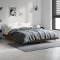 vidaXL Bettgestell Braun Eichen-Optik 140x190 cm Holzwerkstoff vidaXL Bettgestell Braun Eichen-Optik 140x190 cm Holzwerkstoff