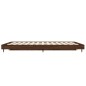 vidaXL Bettgestell Braun Eichen-Optik 140x190 cm Holzwerkstoff vidaXL Bettgestell Braun Eichen-Optik 140x190 cm Holzwerkstoff