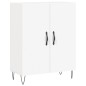 vidaXL Highboard Weiß 69,5x34x180 cm Holzwerkstoff vidaXL Highboard Weiß 69,5x34x180 cm Holzwerkstoff