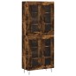 vidaXL Highboard Räuchereiche 69,5x34x180 cm Holzwerkstoff vidaXL Highboard Räuchereiche 69,5x34x180 cm Holzwerkstoff