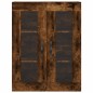 vidaXL Highboard Räuchereiche 69,5x34x180 cm Holzwerkstoff vidaXL Highboard Räuchereiche 69,5x34x180 cm Holzwerkstoff