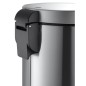 EKO Tretmülleimer Serene 30 L Mattsilber