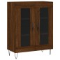 vidaXL Highboard Braun Eichen-Optik 69,5x34x180 cm Holzwerkstoff vidaXL Highboard Braun Eichen-Optik 69,5x34x180 cm Holzwerkstoff