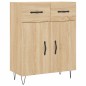 vidaXL Highboard Sonoma-Eiche 69,5x34x180 cm Holzwerkstoff vidaXL Highboard Sonoma-Eiche 69,5x34x180 cm Holzwerkstoff