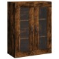 vidaXL Highboard Räuchereiche 69,5x34x180 cm Holzwerkstoff vidaXL Highboard Räuchereiche 69,5x34x180 cm Holzwerkstoff