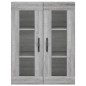 vidaXL Highboard Grau Sonoma 69,5x34x180 cm Holzwerkstoff vidaXL Highboard Grau Sonoma 69,5x34x180 cm Holzwerkstoff