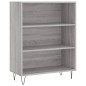 vidaXL Highboard Grau Sonoma 69,5x34x180 cm Holzwerkstoff vidaXL Highboard Grau Sonoma 69,5x34x180 cm Holzwerkstoff