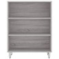 vidaXL Highboard Grau Sonoma 69,5x34x180 cm Holzwerkstoff vidaXL Highboard Grau Sonoma 69,5x34x180 cm Holzwerkstoff