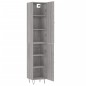 vidaXL Highboard Grau Sonoma 34,5x34x180 cm Holzwerkstoff vidaXL Highboard Grau Sonoma 34,5x34x180 cm Holzwerkstoff