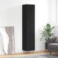 vidaXL Highboard Schwarz 34,5x34x180 cm Holzwerkstoff vidaXL Highboard Schwarz 34,5x34x180 cm Holzwerkstoff