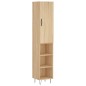 vidaXL Highboard Sonoma-Eiche 34,5x34x180 cm Holzwerkstoff vidaXL Highboard Sonoma-Eiche 34,5x34x180 cm Holzwerkstoff