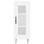 vidaXL Highboard Weiß 34,5x34x180 cm Holzwerkstoff vidaXL Highboard Weiß 34,5x34x180 cm Holzwerkstoff