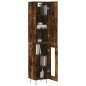 vidaXL Highboard Räuchereiche 34,5x34x180 cm Holzwerkstoff vidaXL Highboard Räuchereiche 34,5x34x180 cm Holzwerkstoff