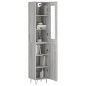 vidaXL Highboard Grau Sonoma 34,5x34x180 cm Holzwerkstoff vidaXL Highboard Grau Sonoma 34,5x34x180 cm Holzwerkstoff