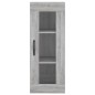 vidaXL Highboard Grau Sonoma 34,5x34x180 cm Holzwerkstoff vidaXL Highboard Grau Sonoma 34,5x34x180 cm Holzwerkstoff