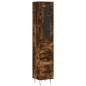 vidaXL Highboard Räuchereiche 34,5x34x180 cm Holzwerkstoff vidaXL Highboard Räuchereiche 34,5x34x180 cm Holzwerkstoff