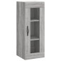vidaXL Highboard Grau Sonoma 34,5x34x180 cm Holzwerkstoff vidaXL Highboard Grau Sonoma 34,5x34x180 cm Holzwerkstoff