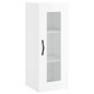 vidaXL Highboard Hochglanz-Weiß 34,5x34x180 cm Holzwerkstoff vidaXL Highboard Hochglanz-Weiß 34,5x34x180 cm Holzwerkstoff