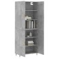 vidaXL Highboard Betongrau 69,5x34x180 cm Holzwerkstoff vidaXL Highboard Betongrau 69,5x34x180 cm Holzwerkstoff