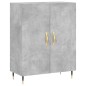 vidaXL Highboard Betongrau 69,5x34x180 cm Holzwerkstoff vidaXL Highboard Betongrau 69,5x34x180 cm Holzwerkstoff