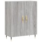 vidaXL Highboard Grau Sonoma 69,5x34x180 cm Holzwerkstoff vidaXL Highboard Grau Sonoma 69,5x34x180 cm Holzwerkstoff