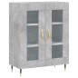 vidaXL Highboard Betongrau 69,5x34x180 cm Holzwerkstoff vidaXL Highboard Betongrau 69,5x34x180 cm Holzwerkstoff