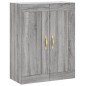 vidaXL Highboard Grau Sonoma 69,5x34x180 cm Holzwerkstoff vidaXL Highboard Grau Sonoma 69,5x34x180 cm Holzwerkstoff