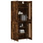 vidaXL Highboard Räuchereiche 69,5x34x180 cm Holzwerkstoff vidaXL Highboard Räuchereiche 69,5x34x180 cm Holzwerkstoff