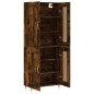 vidaXL Highboard Räuchereiche 69,5x34x180 cm Holzwerkstoff vidaXL Highboard Räuchereiche 69,5x34x180 cm Holzwerkstoff