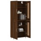vidaXL Highboard Braun Eichen-Optik 69,5x34x180 cm Holzwerkstoff vidaXL Highboard Braun Eichen-Optik 69,5x34x180 cm Holzwerkstoff