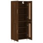 vidaXL Highboard Braun Eichen-Optik 69,5x34x180 cm Holzwerkstoff vidaXL Highboard Braun Eichen-Optik 69,5x34x180 cm Holzwerkstoff