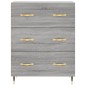 vidaXL Highboard Grau Sonoma 69,5x34x180 cm Holzwerkstoff vidaXL Highboard Grau Sonoma 69,5x34x180 cm Holzwerkstoff