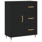 vidaXL Highboard Schwarz 69,5x34x180 cm Holzwerkstoff vidaXL Highboard Schwarz 69,5x34x180 cm Holzwerkstoff