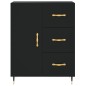 vidaXL Highboard Schwarz 69,5x34x180 cm Holzwerkstoff vidaXL Highboard Schwarz 69,5x34x180 cm Holzwerkstoff