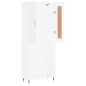 vidaXL Highboard Weiß 69,5x34x180 cm Holzwerkstoff vidaXL Highboard Weiß 69,5x34x180 cm Holzwerkstoff