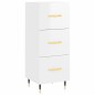 vidaXL Highboard Hochglanz-Weiß 34,5x34x180 cm Holzwerkstoff vidaXL Highboard Hochglanz-Weiß 34,5x34x180 cm Holzwerkstoff