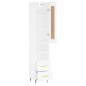 vidaXL Highboard Weiß 34,5x34x180 cm Holzwerkstoff vidaXL Highboard Weiß 34,5x34x180 cm Holzwerkstoff