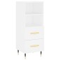 vidaXL Highboard Weiß 34,5x34x180 cm Holzwerkstoff vidaXL Highboard Weiß 34,5x34x180 cm Holzwerkstoff