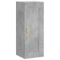 vidaXL Highboard Betongrau 34,5x34x180 cm Holzwerkstoff vidaXL Highboard Betongrau 34,5x34x180 cm Holzwerkstoff