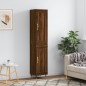 vidaXL Highboard Braun Eichen-Optik 34,5x34x180 cm Holzwerkstoff vidaXL Highboard Braun Eichen-Optik 34,5x34x180 cm Holzwerkstoff