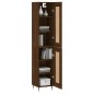 vidaXL Highboard Braun Eichen-Optik 34,5x34x180 cm Holzwerkstoff vidaXL Highboard Braun Eichen-Optik 34,5x34x180 cm Holzwerkstoff
