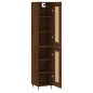 vidaXL Highboard Braun Eichen-Optik 34,5x34x180 cm Holzwerkstoff vidaXL Highboard Braun Eichen-Optik 34,5x34x180 cm Holzwerkstoff