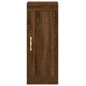 vidaXL Highboard Braun Eichen-Optik 34,5x34x180 cm Holzwerkstoff vidaXL Highboard Braun Eichen-Optik 34,5x34x180 cm Holzwerkstoff